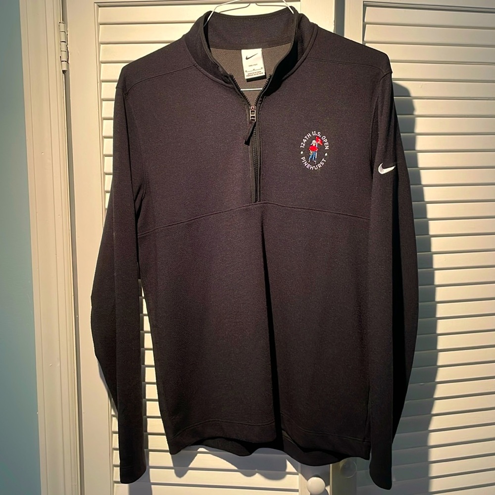 Nike “Dri-Fit”  1/4 zip pullover 124th U.S Open Pinehurst